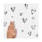 RoomMates Black Sketchy Hearts Peel & Stick Wall Decals